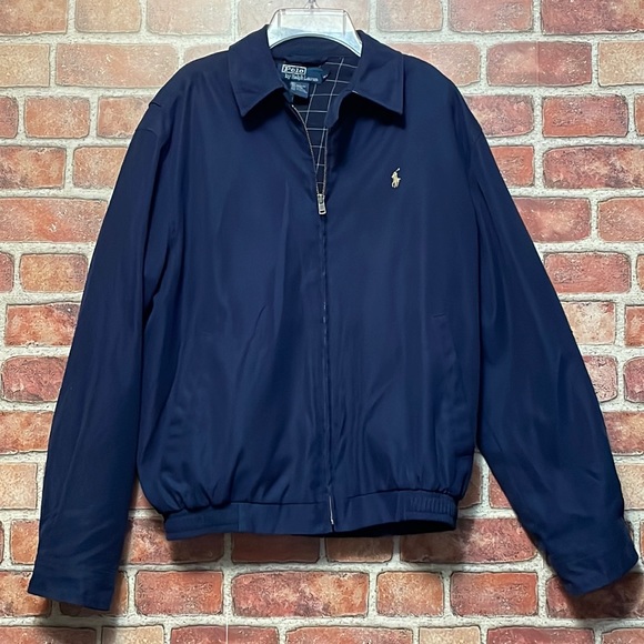 Polo Ralph Lauren Other - POLO RALPH LAUREN WINDBREAKER HARRINGTON JACKET FRENCH NAVY, SIZE SMALL